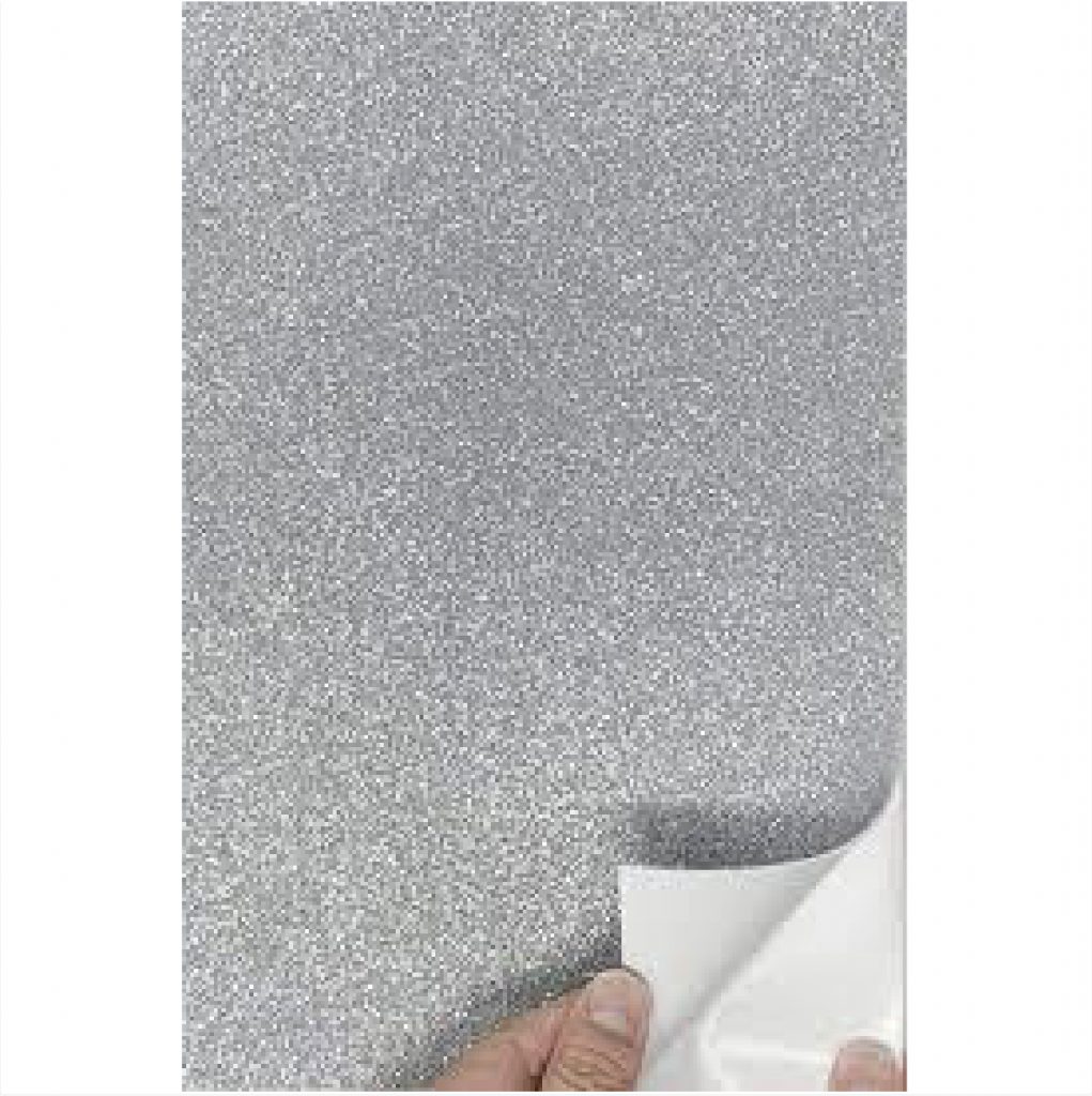 ADHESIVE Glittered Eva Foam Board 50*70 / AN اسفنج برق لاصق