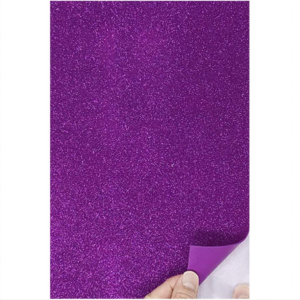 ADHESIVE Glittered Eva Foam Board 50*70 / AN اسفنج برق لاصق