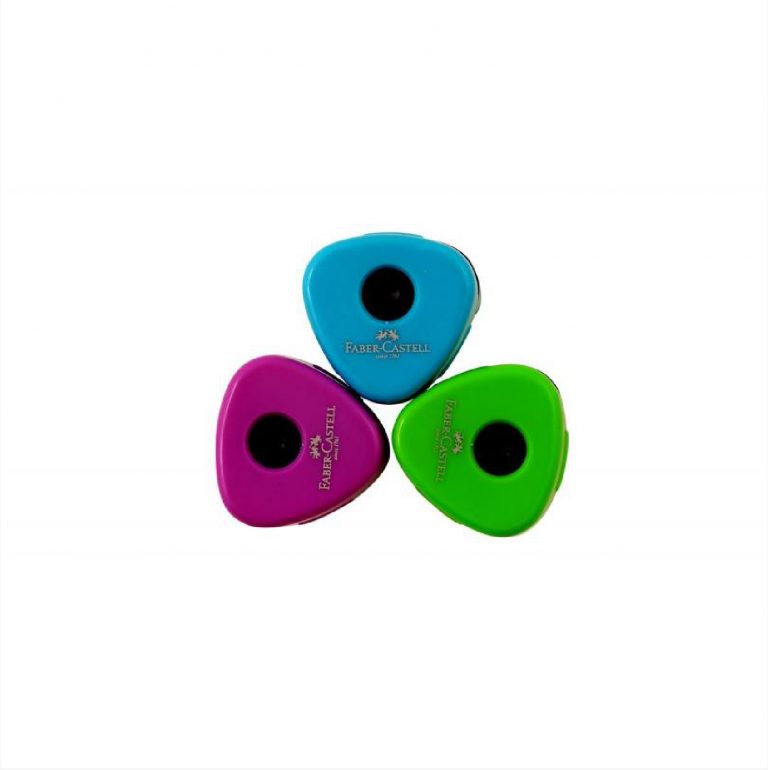 Faber Castell Grip Mini Sharpener 1 Hole Fluo - 183403 مبراة
