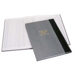 Ledger Book Hard Cov. 100sh / 3 Col / B4 / BF-73801 دفتر استاذ