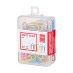 Deli Colored Attache Paper Clips 29mm 100pcs / 0024 اتاش ملون