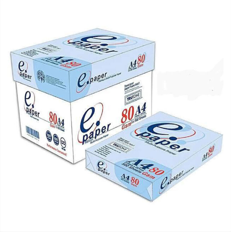 E PAPER Photocopy Paper A4 / 80g / 500sh ورق تصوير