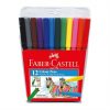 Faber Castell Fibre Tip Pens Feutre 12 Colors / 154312 تلوين