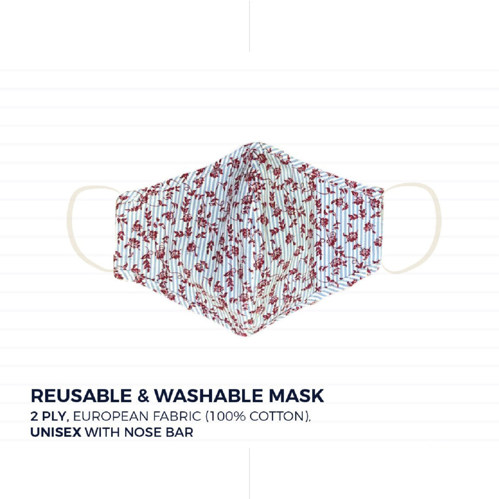 AM Adults Mask كمامة قماش اوروبي للكبار