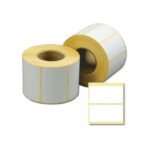 Riklabel Thermal Barcode Label Roll 38*28 mm T / 675 Labels رول باركود حراري
