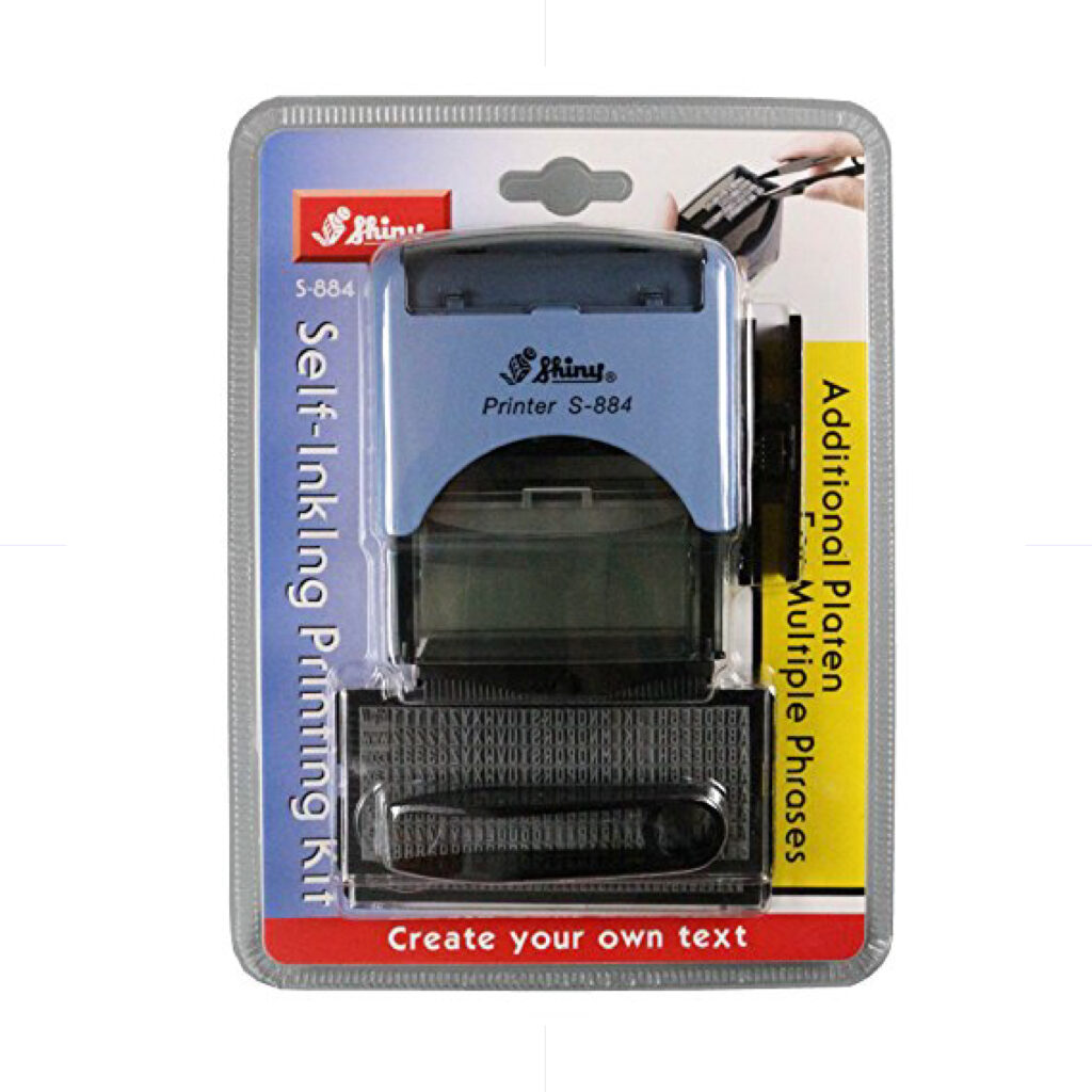 SHN Printing Kit Stamp 22*58mm 5 Lines / S-884 اصنع ختمك بنفسك