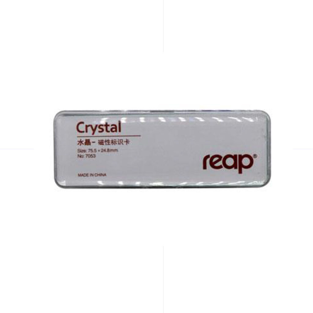 REAP Magnetic Badge Name 80*29mm / 7053 14BS019 بادج مغناطيس