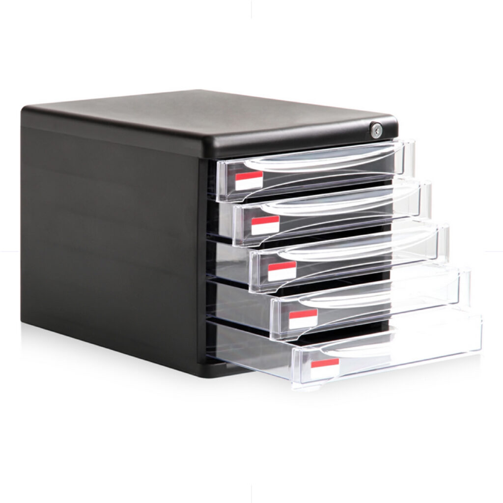 Deli File Cabinet 5 Drawers With Lock D9795 جارور مكتب 5 طبقات مع قفل