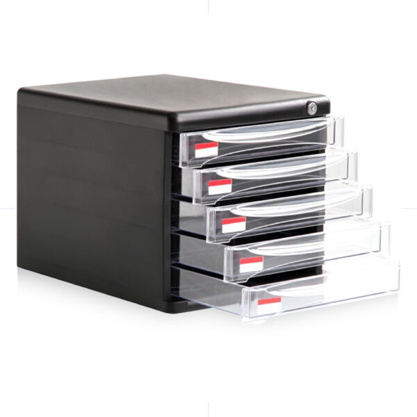 Deli File Cabinet 5 Drawers With Lock D9795 جارور مكتب 5 طبقات مع قفل
