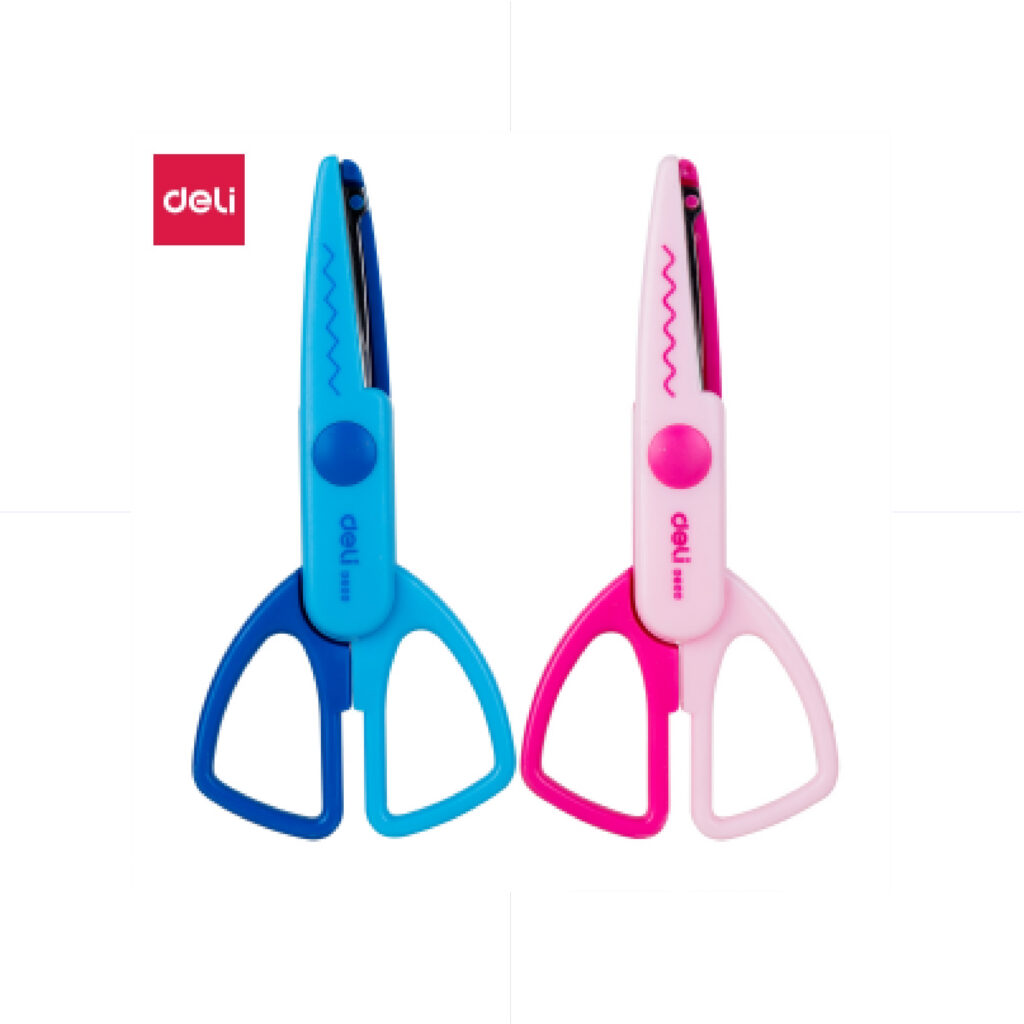Deli Craft ZicZac Scissors 13.6cm / D60000 مقص زيكزاك