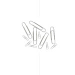 ATTACHE Paper Clips 78mm 50pcs / Foska اتاش