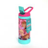 Cool Gear Plastic Tritan Water Bottle Sprout Graphics With Straw 473ml Pink / 5414 مطرة