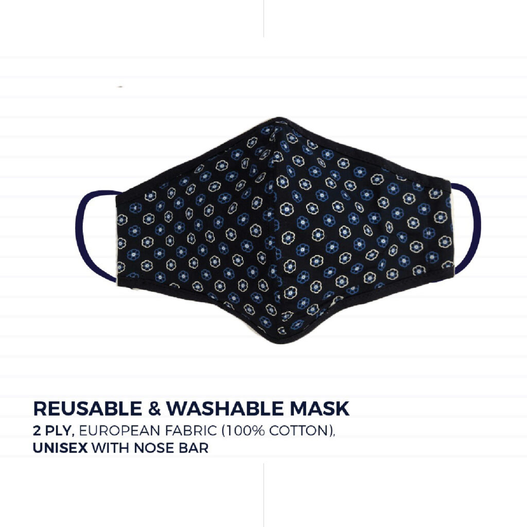 AM Adults Mask كمامة قماش اوروبي للكبار