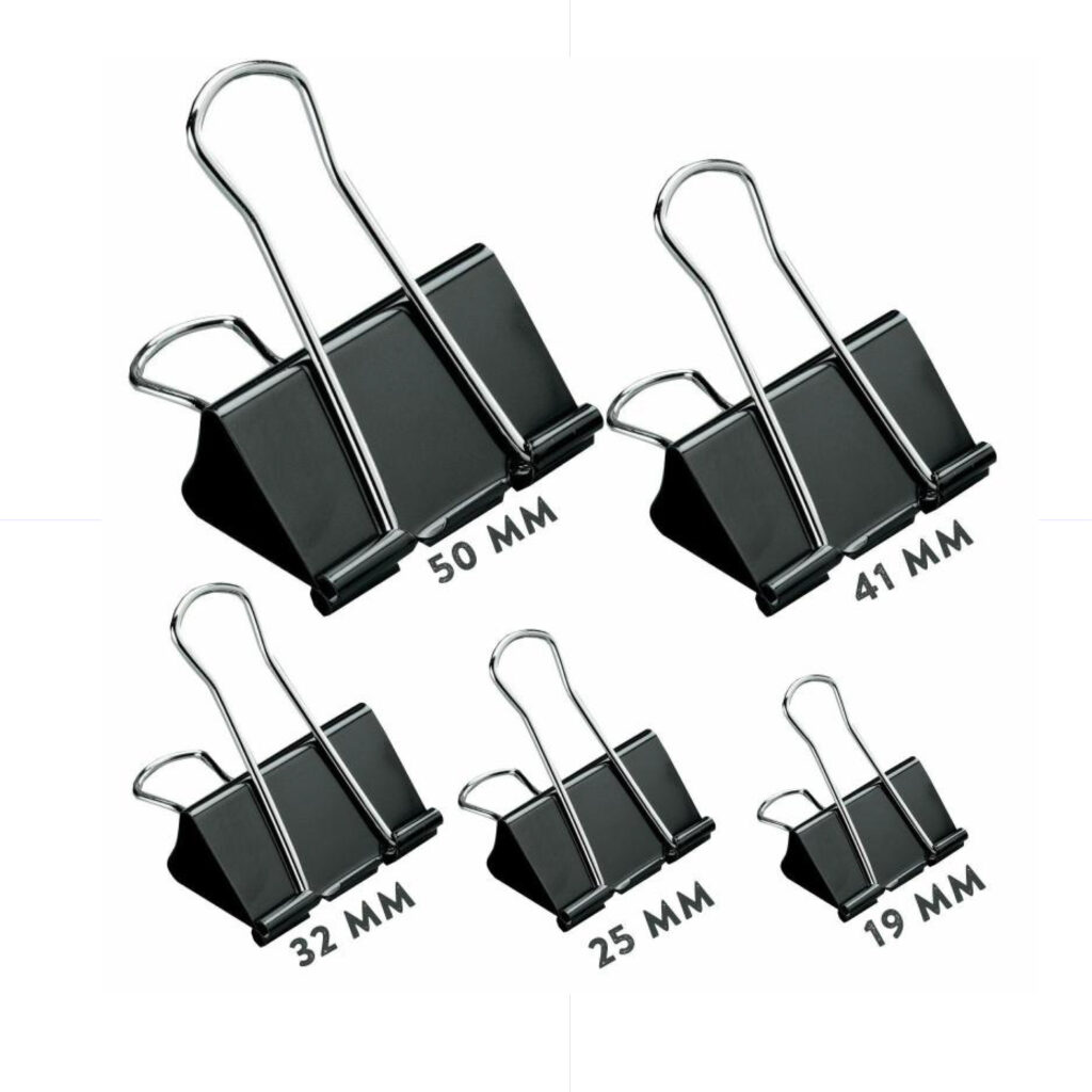 BINDER Clips 25mm 12 Pcs / Memoris MF0535-25