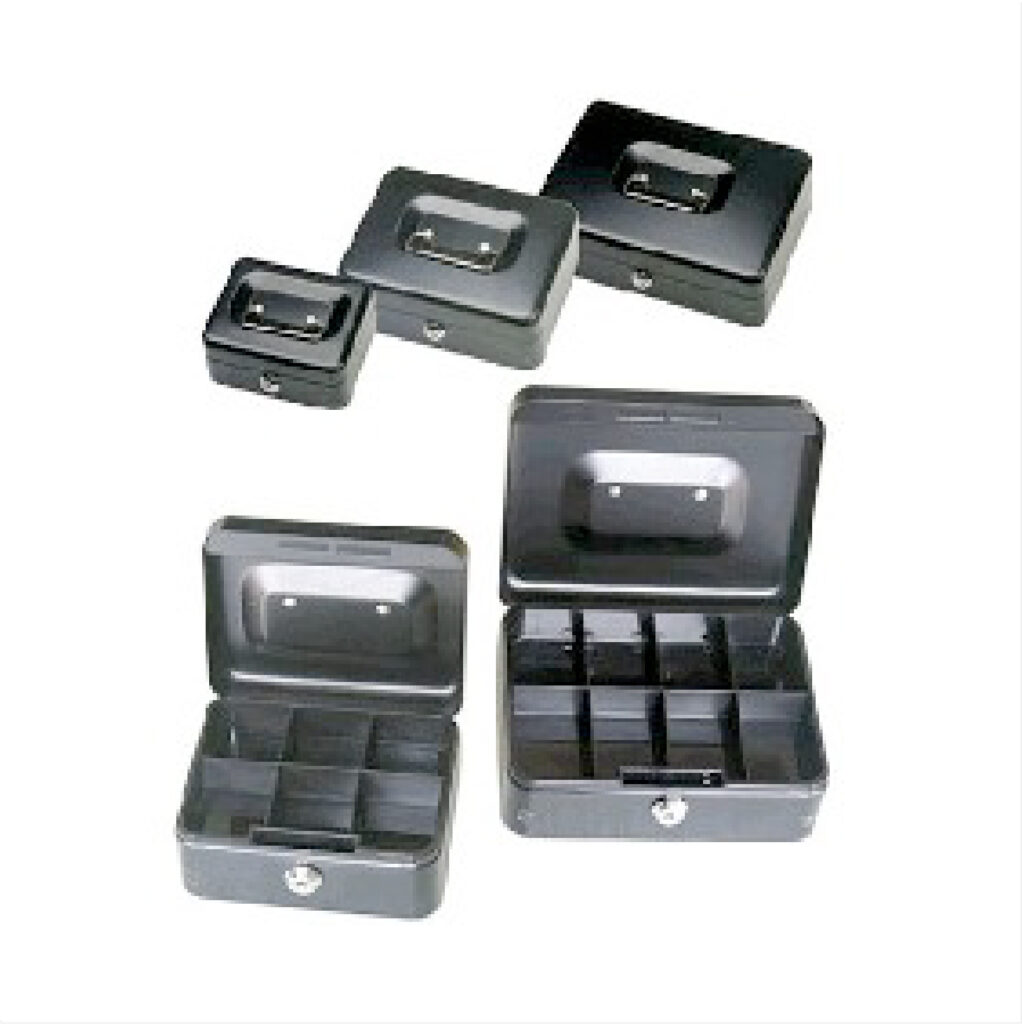Cash Box 4 / 30*23*8.5cm / MF912360 Memories خزنة مع قفل