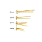 Paper Fasteners / Attache Parisienne 31mm 100pcs 4001-3 / FK دبوس باريزيان اتاش