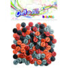 CFA Plastic Colored Buttons 7mm Assorted / CA-250 ازرار بلاستيك للاشغال