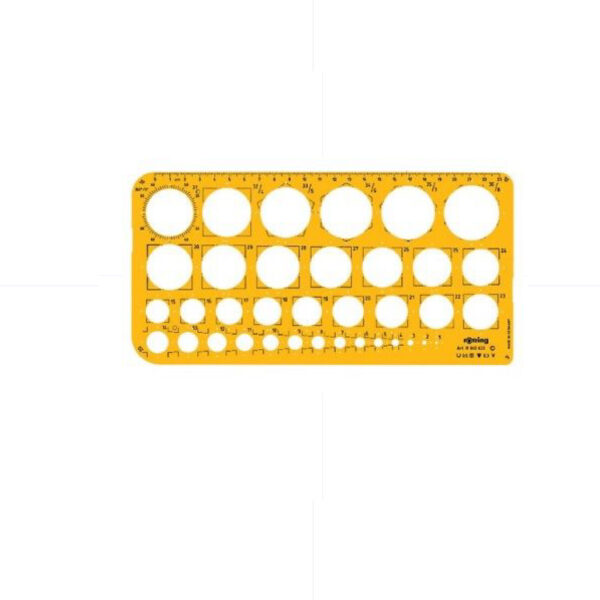 ROTRING Circles Template 0221691 مسطرة دوائر