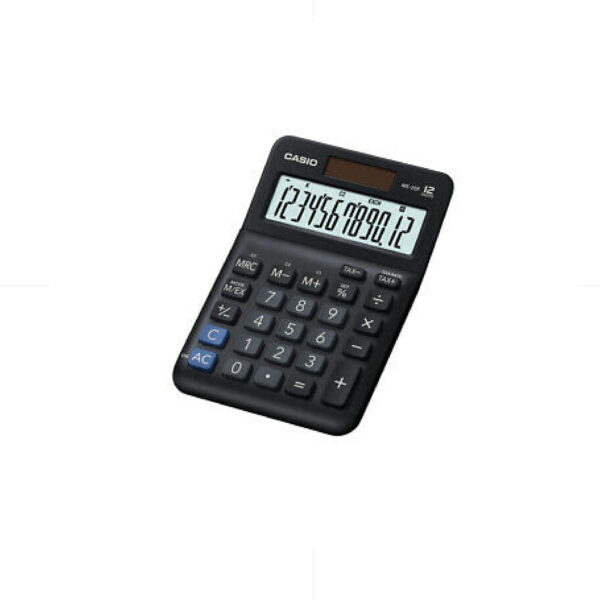 CASIO Calculator MS-20F / 0  / 12 digits ORIGINAL الة حاسبة