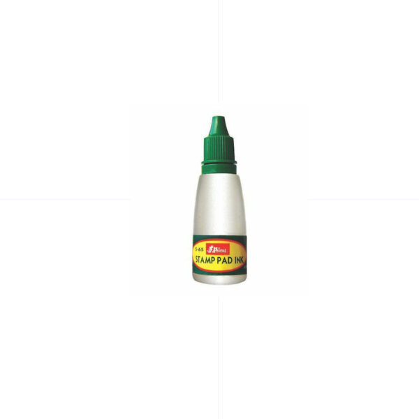 SHN Stamp Pad INK 28ml S-65 / GREEN قنينة حبر اخضر