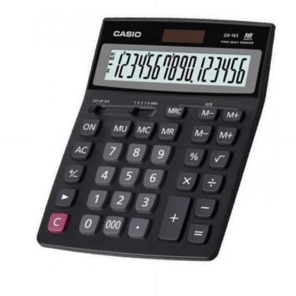 CASIO Calculator GX-16B / 0-000 / 16 digits ORIGINAL آلة حاسبة