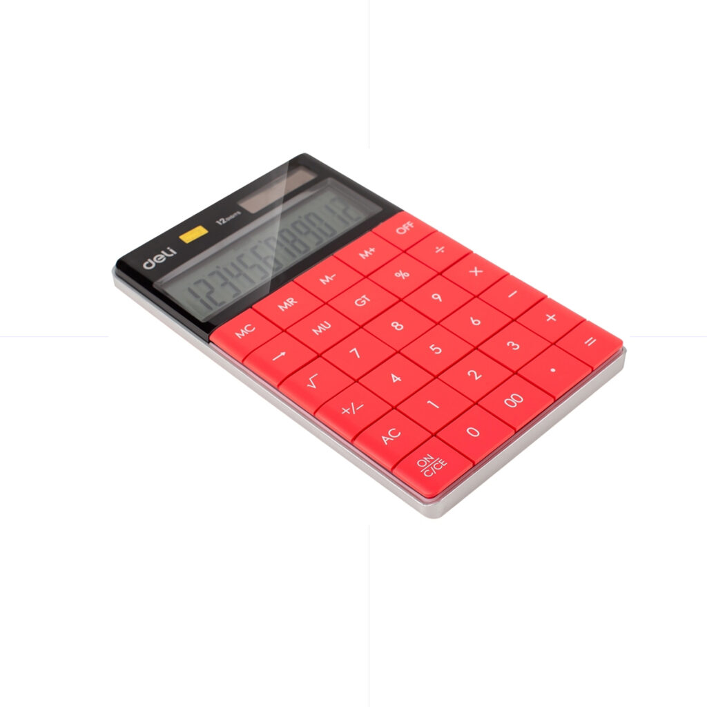 Deli Calculator 1589 / 0 - 00 / 12 digits الة حاسبة