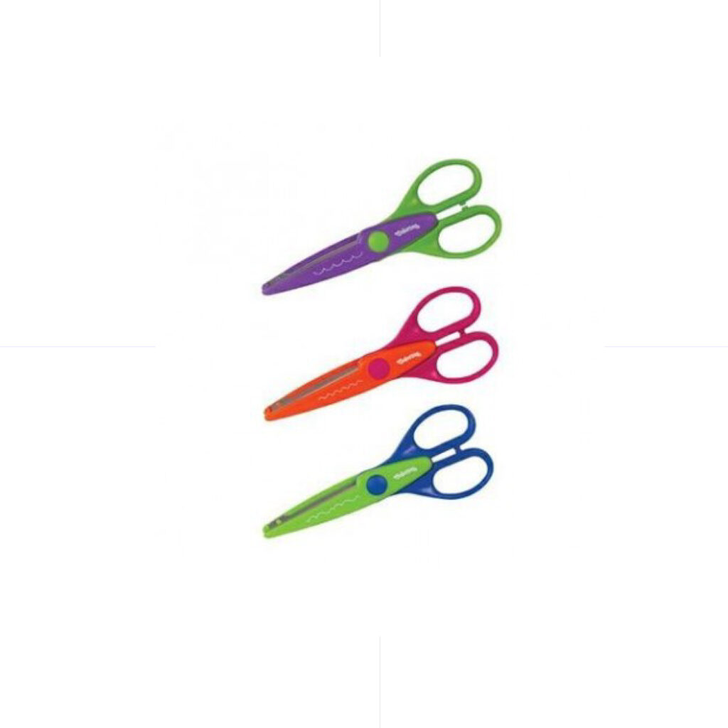Colorino Craft ZicZac Scissors / 52214 مقص زيكزاك