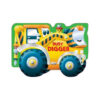Die Cut Shaped Vehicules - Busy Digger
