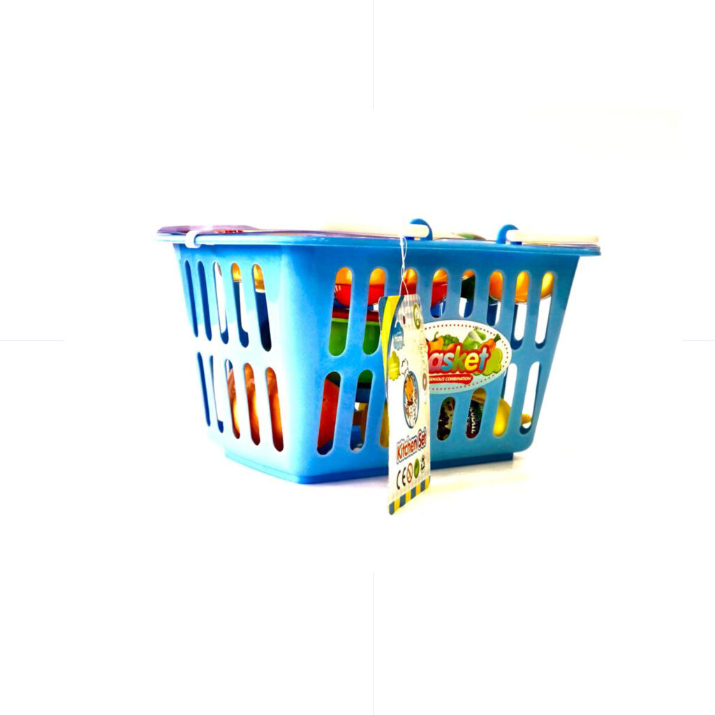 TOYS / Kitchen Set Basket 3+ NF594-54 سلة مطبخ