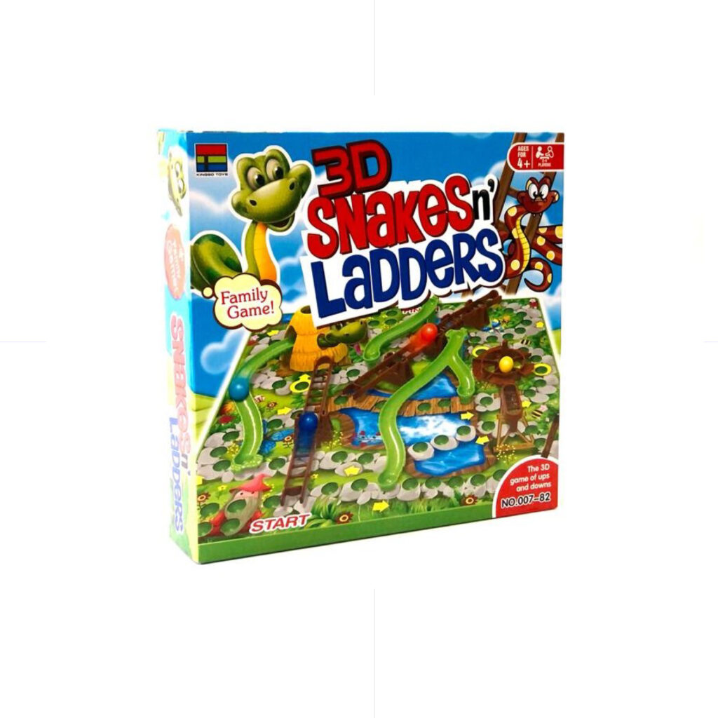TOYS / 3D Snakes & Ladders 4+ 007-82 سلم وحية