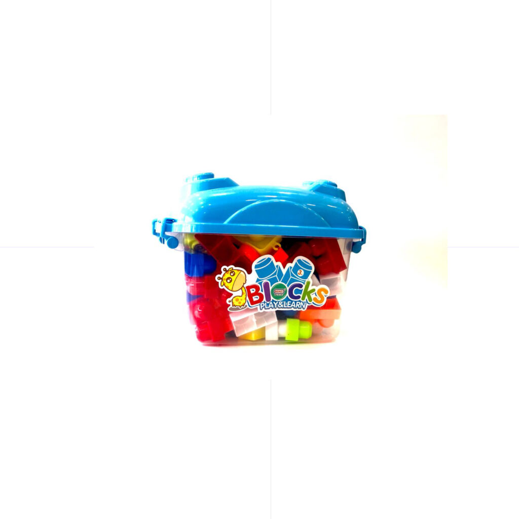 TOYS / Plastic Building Blocks 3+ 6632-3 علبة مكعبات