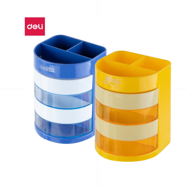 Deli Desk Organizer Round With Drawer / 904 ستاند مكتب للقرطاسية