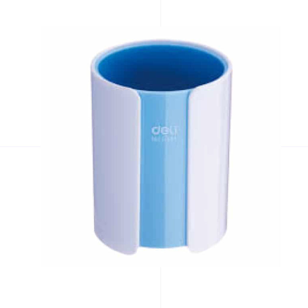 Deli Plastic Pen Holder Round / 9141 ستاند  كباية اقلام