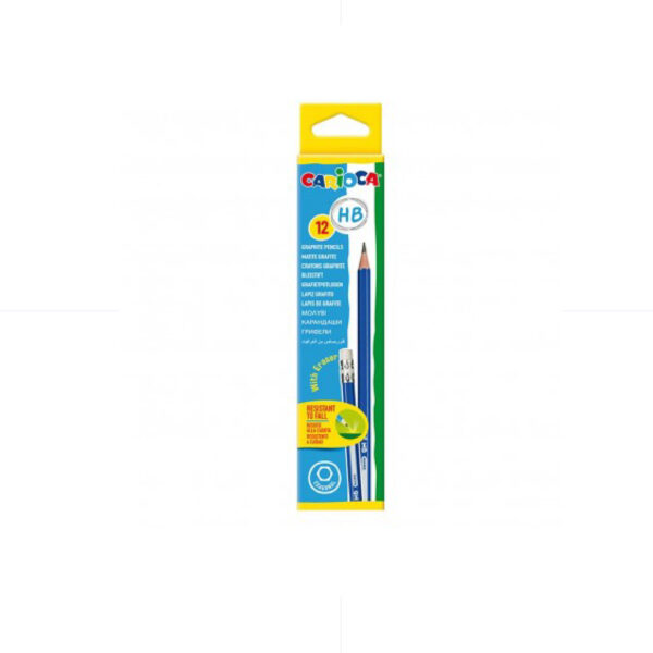 Carioca Graphite HB Pencils 12pcs / 42797 قلم رصاص