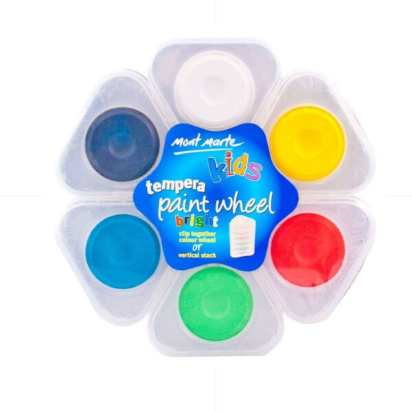 Mont Marte Watercolor / Aquarelle Solid / Wheel 80538 / 12134 تلوين حجر