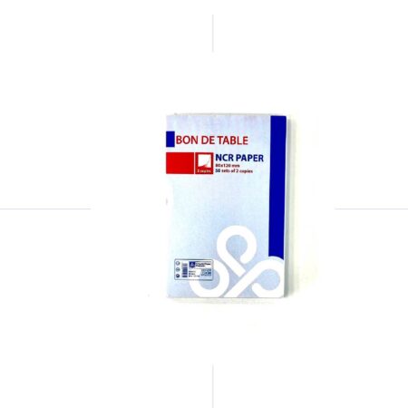 OPP Table Order Book NCR 2 Copies 50 Sets (8*12cm) / DD0010 دفتر طلبيات