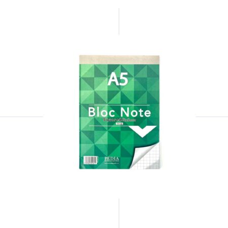 PD Bloc Note Book A5 SQUARED 70g 48sh / PP724 دفتر نوت مربع