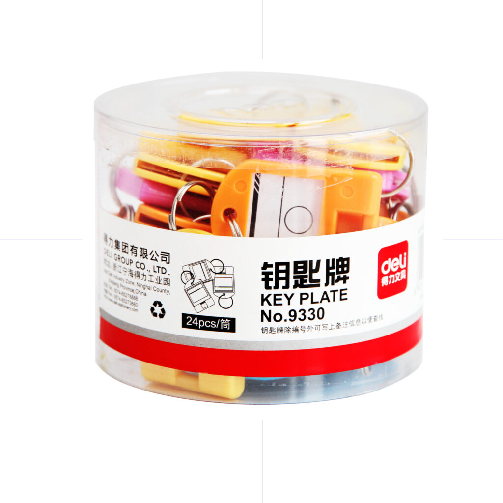 Deli Key Chain Holder 24/Pack / 9330 تعليقة مفاتيح