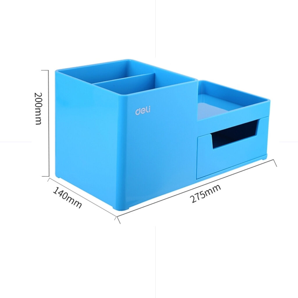 Deli Rio Desk Organizer Blue / Z25130 ستاند مكتب للقرطاسية