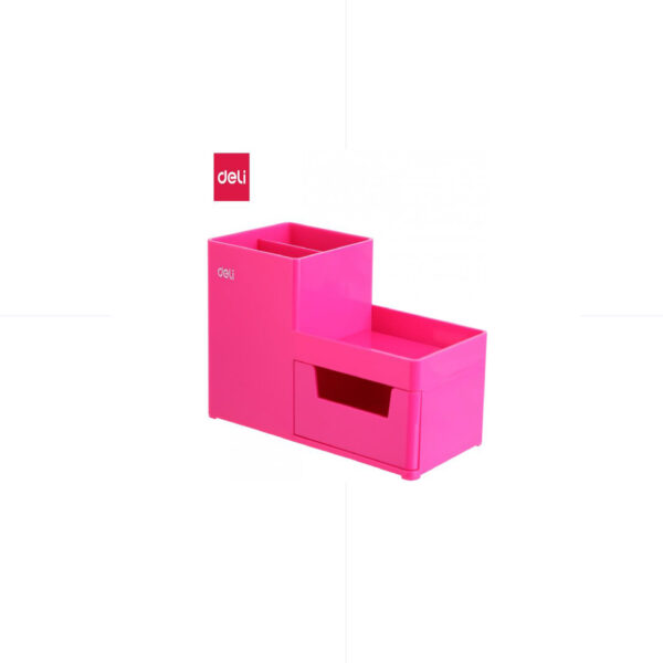 Deli Rio Desk Organizer Pink / Z25140 ستاند مكتب للقرطاسية
