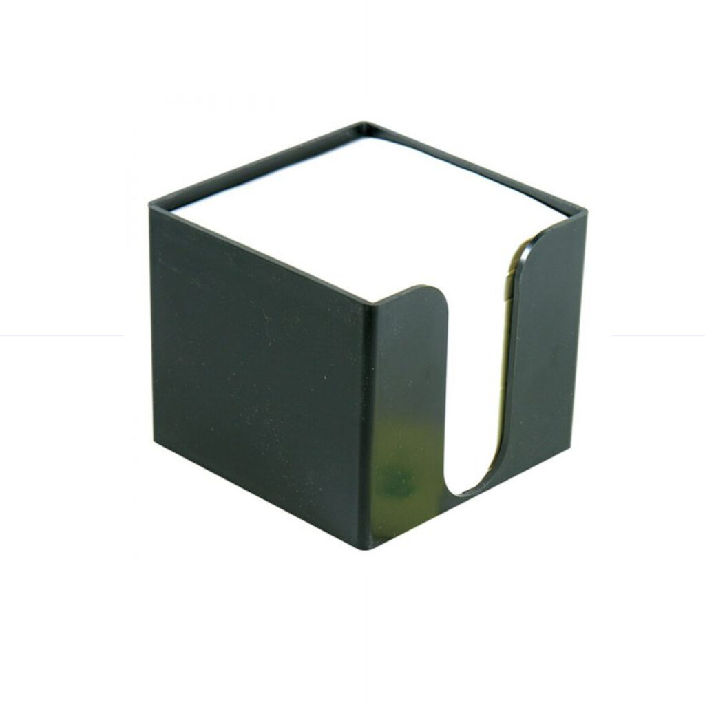 Plastic Paper Holder Black N2 Empty / Ark 569 علبة بلاستيك للاوراق قياس دوبل