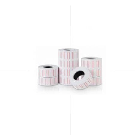 Price Labeller Roll With Red Lines / Memoris MF1082-500 رول تسعير خط احمر