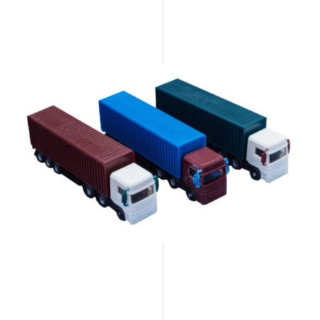 CFA Maquette / Colored Container Truck L-60mm 1pc 1:200 / CA-840 شاحنة