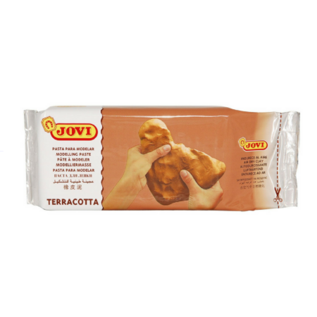 Jovi Natural Air Dry Clay 500g Terracotta / 88 معجون اشغال بني
