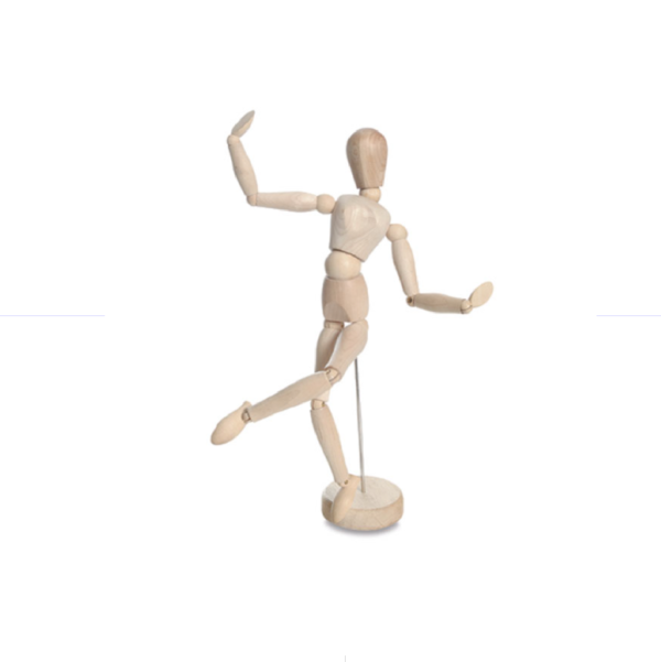 Windsor Wooden Male Manikin 8 (20cm)  مجسم رجل خشبي