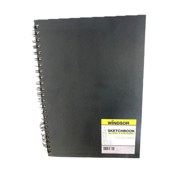 Windsor Sketchbook A4 / Spiral / Hard Cover / 80sh / 110g