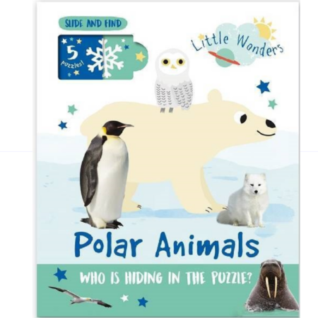Little Wonders Puzzle Slider Books - Polar Animals