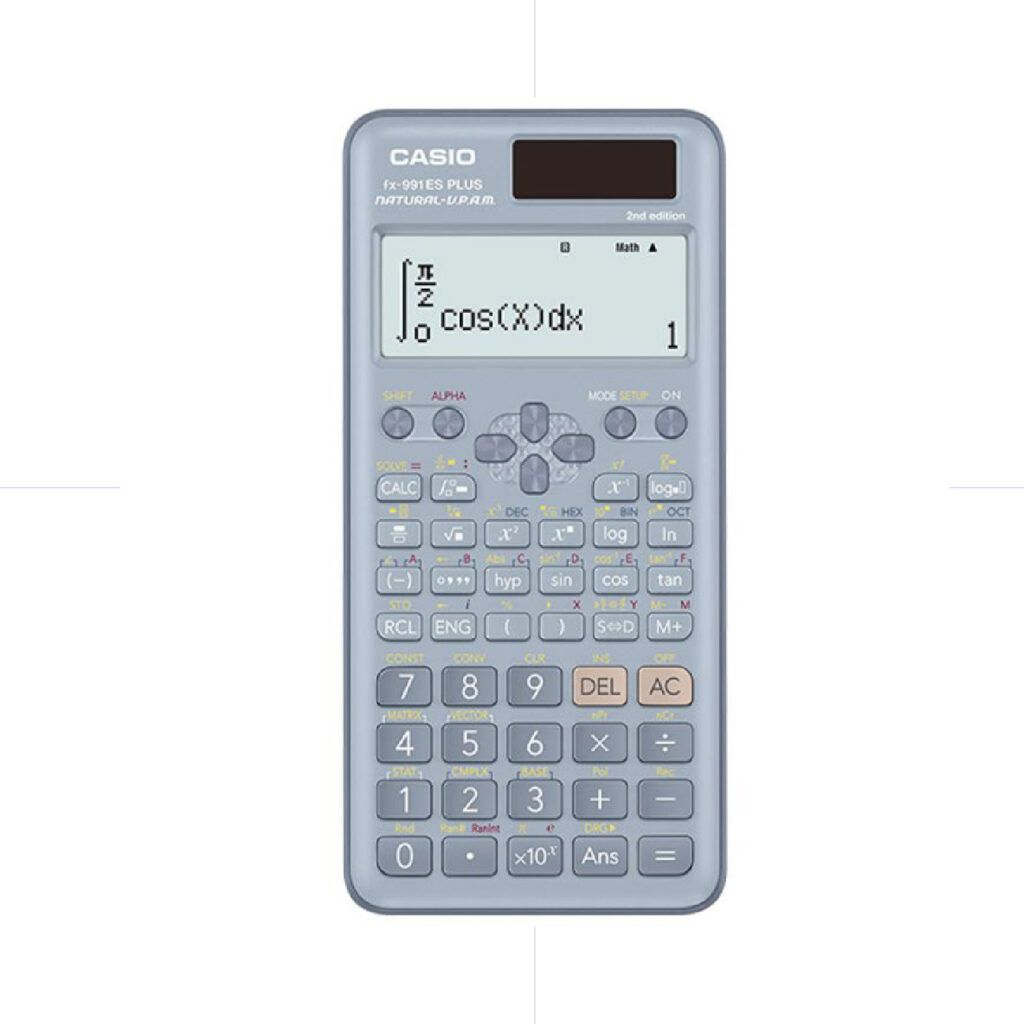 CASIO Scientific Calculator FX-991ES Plus 417 F. Blue / ORIGINAL  الة حاسبة