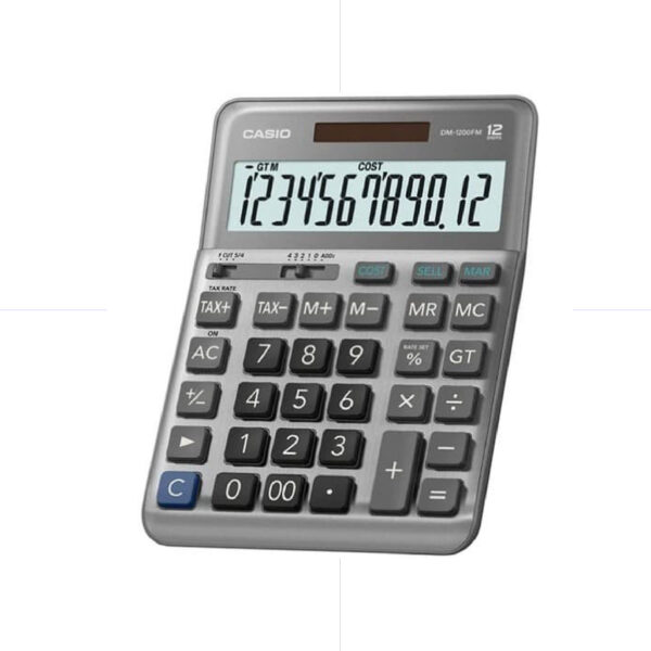 CASIO Calculator DM-1600F / 0-000 / 16 digits ORIGINAL آلة حاسبة