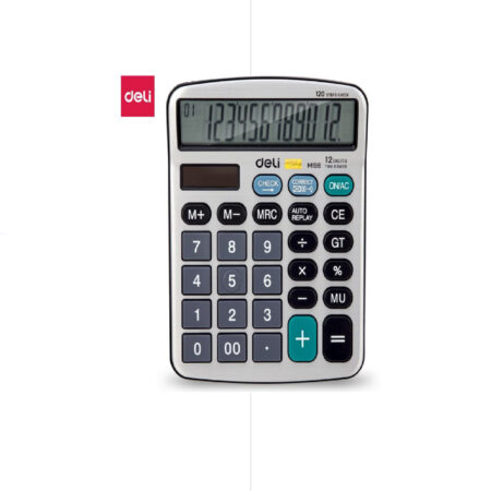 Deli Calculator M19810 / 0-00 / 12 digits الة حاسبة